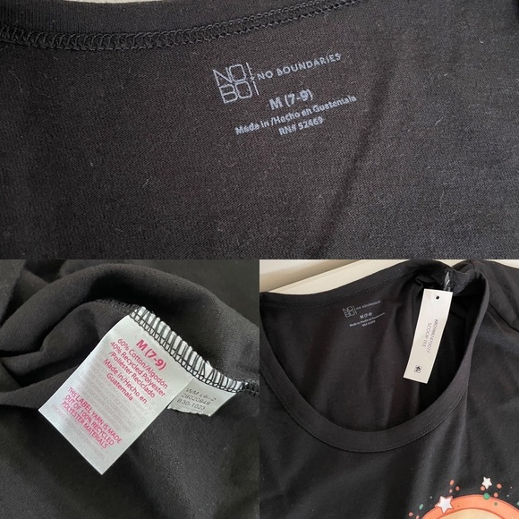 No Boundaries Custom St. Patrick’s Lucky Charm Pot of Gold Graphic Tee Juniors M - Picture 4 of 12